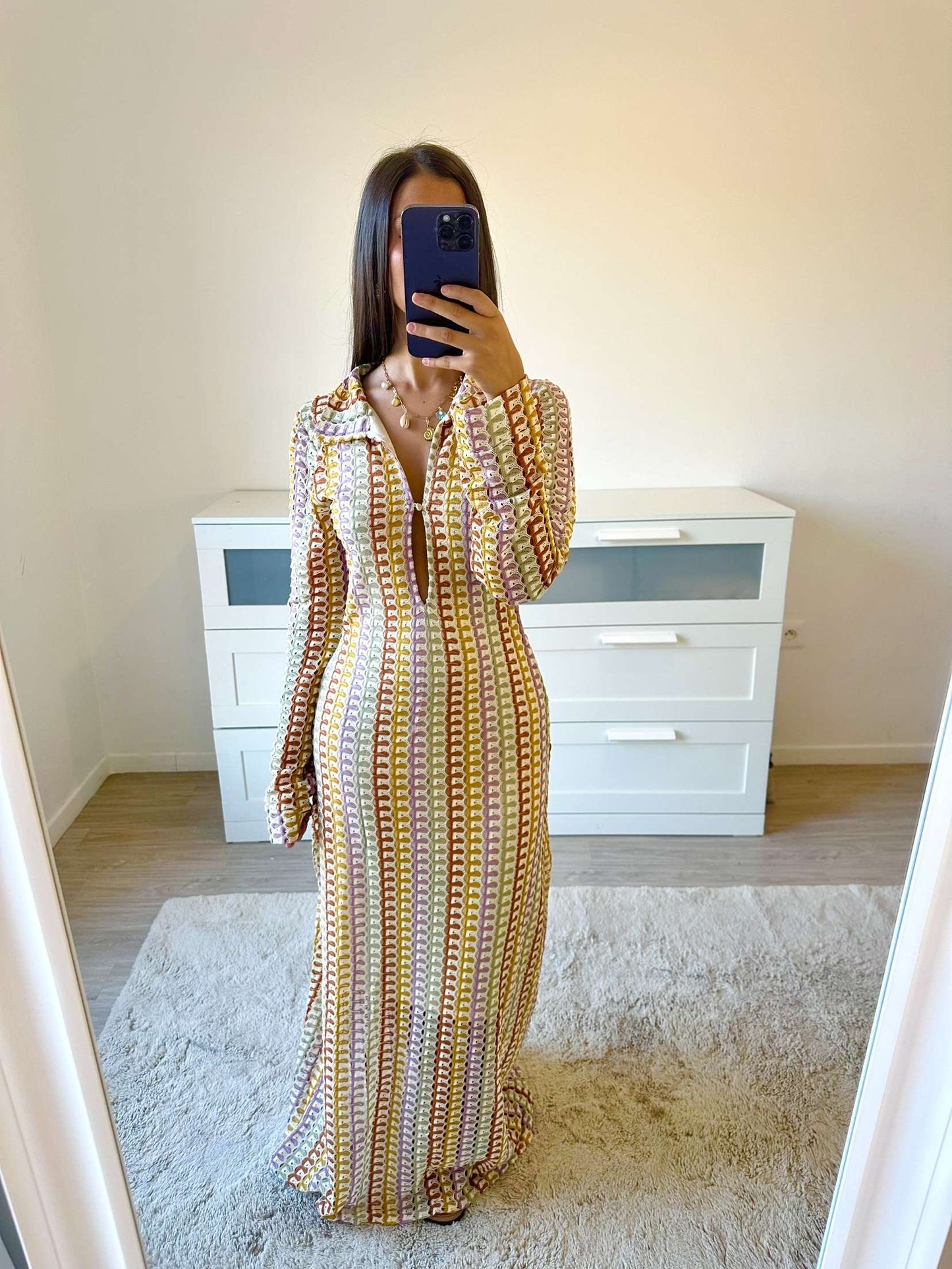 Robe CROCHET claire